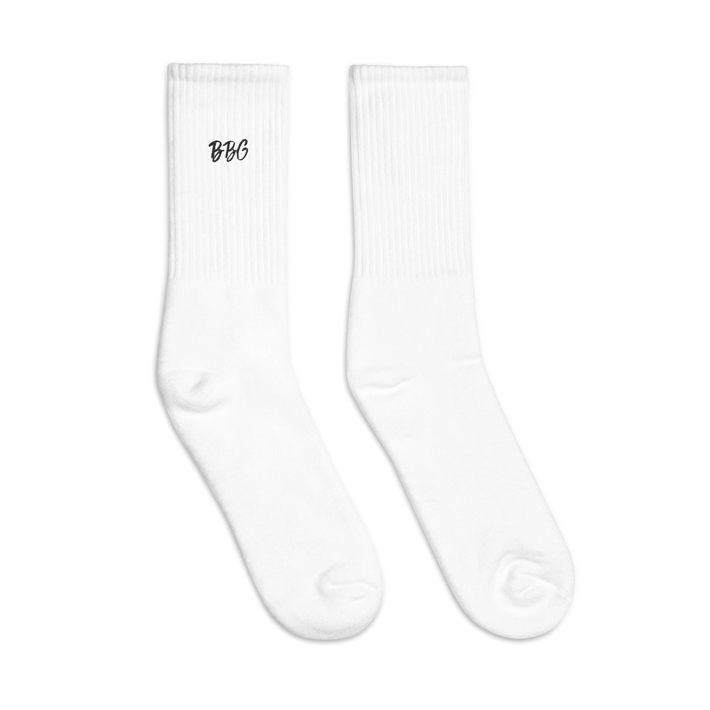 Boss Bailey Gurlzz White Embroidered Socks