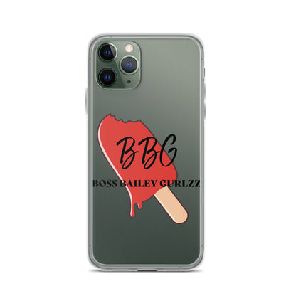 Boss Bailey Gurlzz iPhone Clear Case