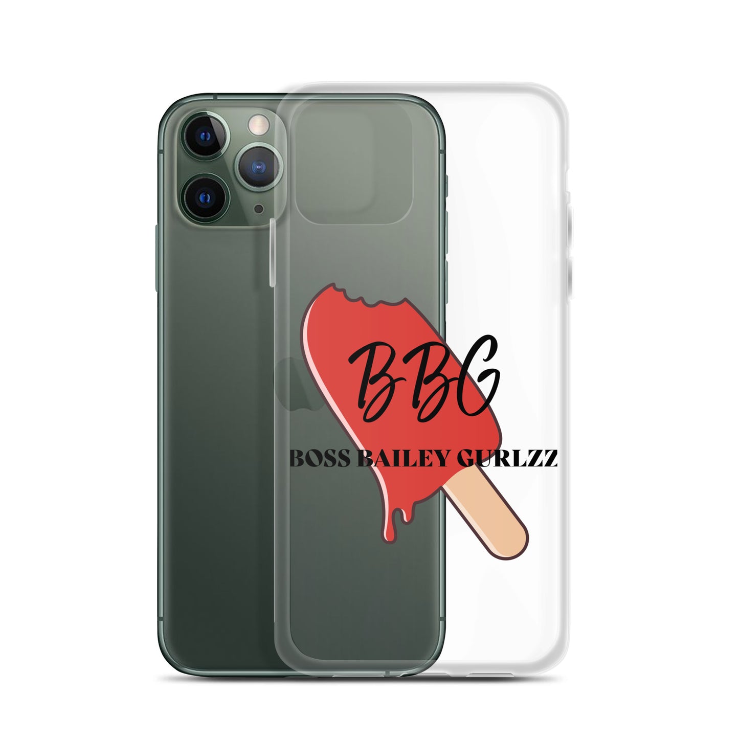 Boss Bailey Gurlzz iPhone Clear Case