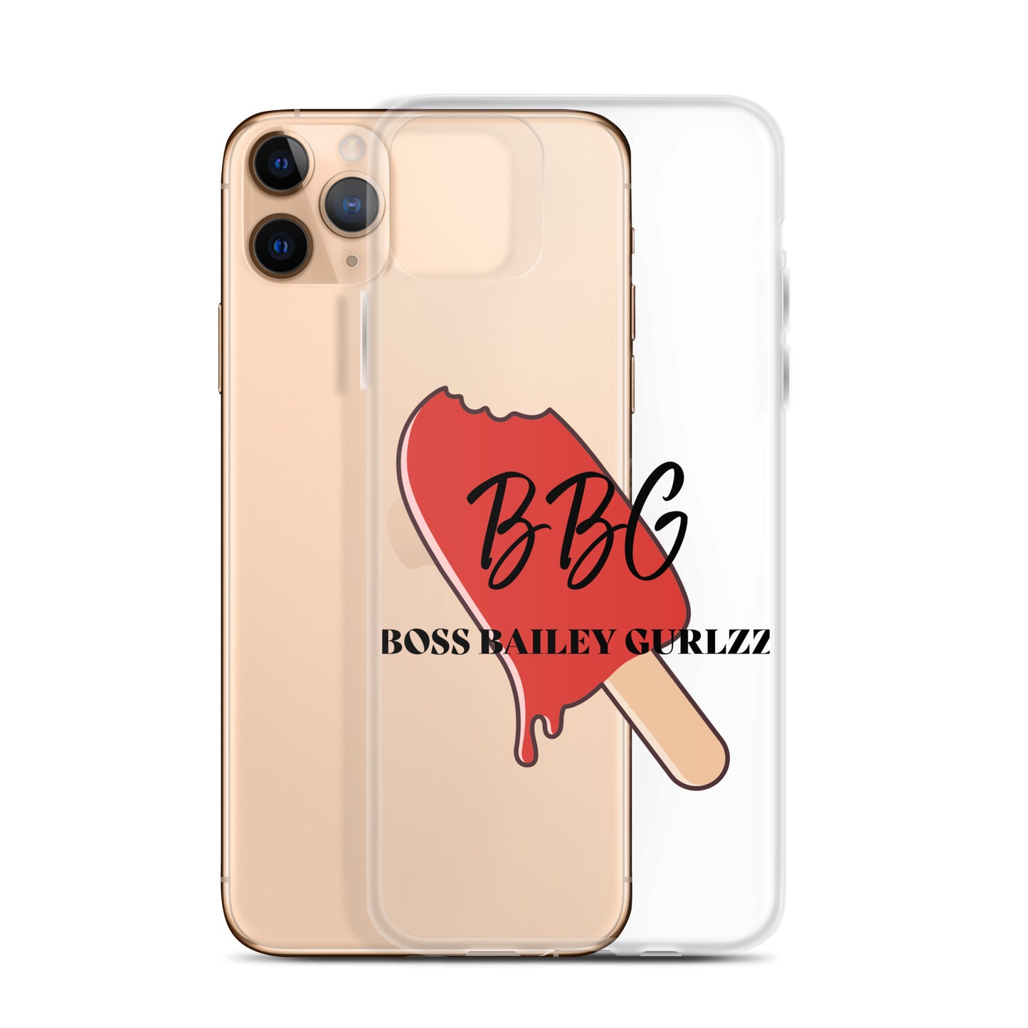 Boss Bailey Gurlzz iPhone Clear Case