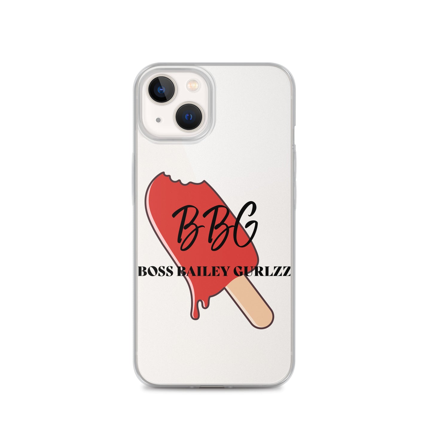 Boss Bailey Gurlzz iPhone Clear Case