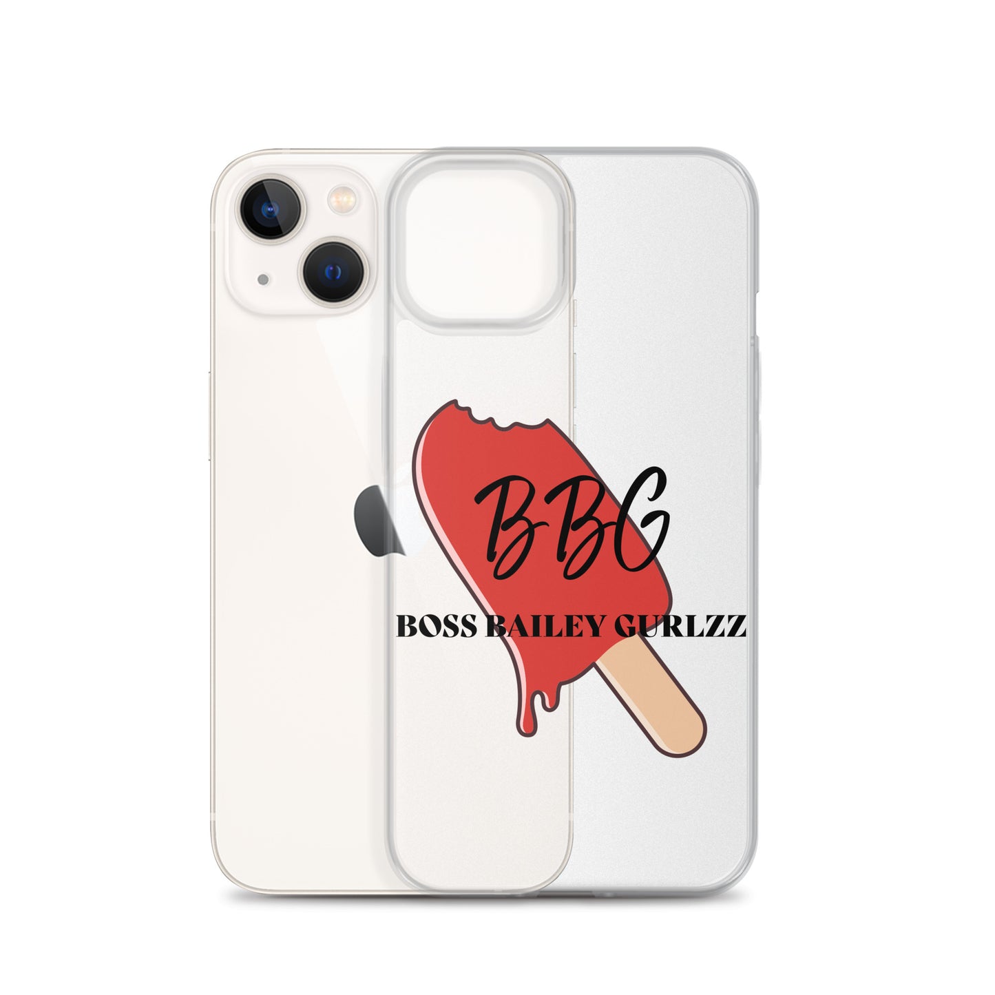 Boss Bailey Gurlzz iPhone Clear Case