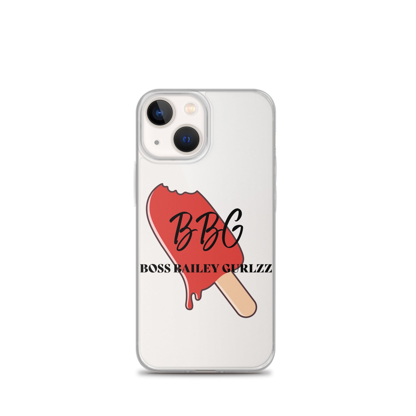 Boss Bailey Gurlzz iPhone Clear Case