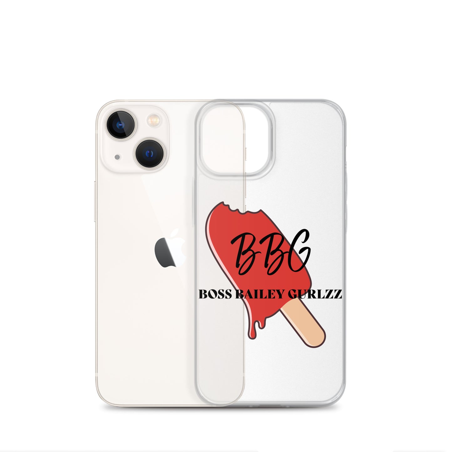 Boss Bailey Gurlzz iPhone Clear Case