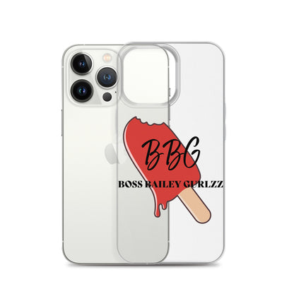 Boss Bailey Gurlzz iPhone Clear Case