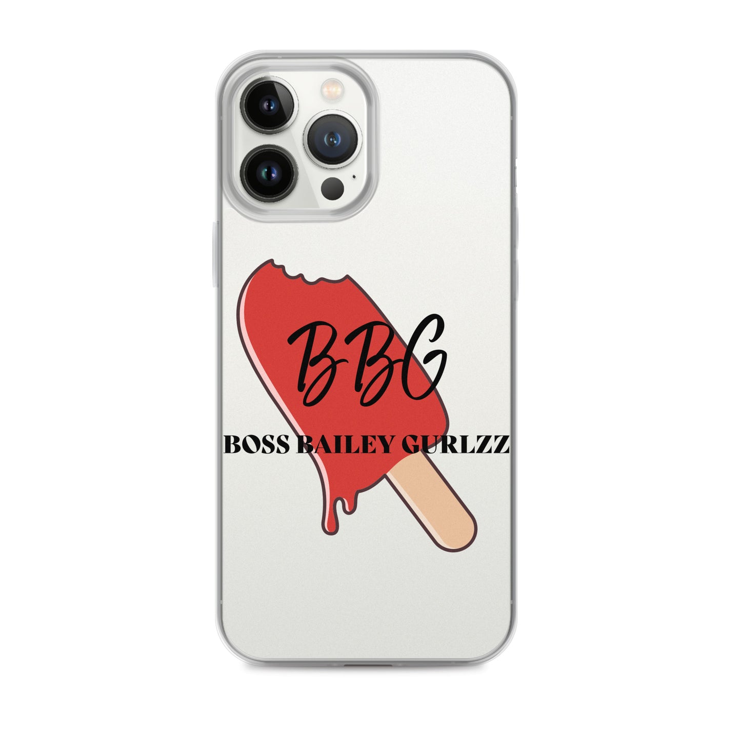 Boss Bailey Gurlzz iPhone Clear Case