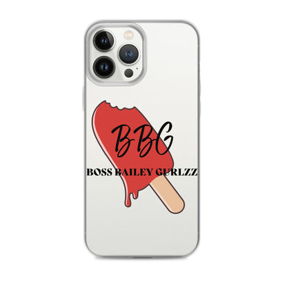 Boss Bailey Gurlzz iPhone Clear Case