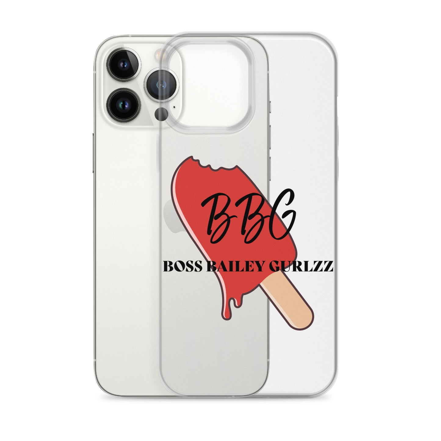 Boss Bailey Gurlzz iPhone Clear Case