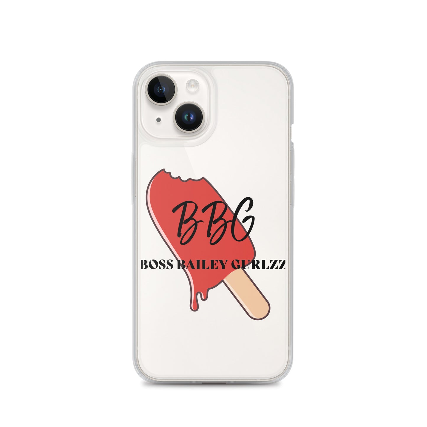 Boss Bailey Gurlzz iPhone Clear Case