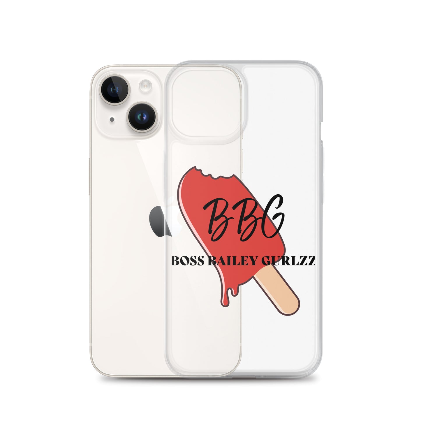 Boss Bailey Gurlzz iPhone Clear Case