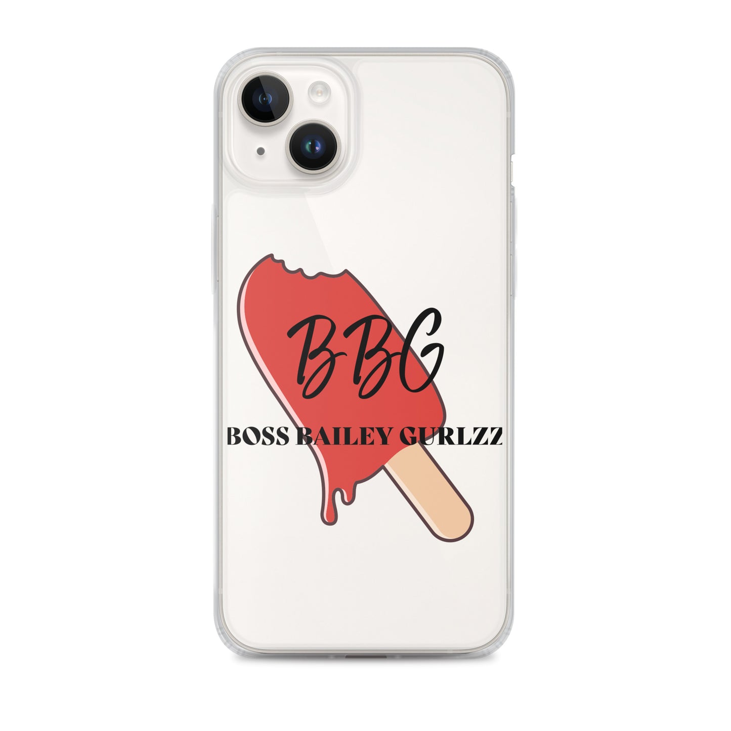 Boss Bailey Gurlzz iPhone Clear Case