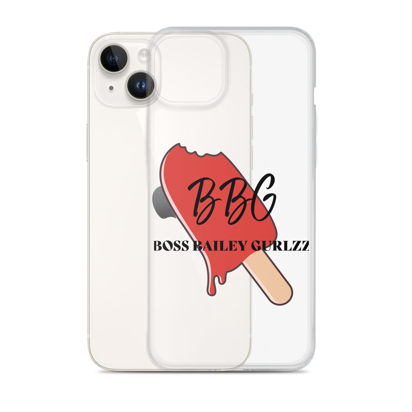 Boss Bailey Gurlzz iPhone Clear Case