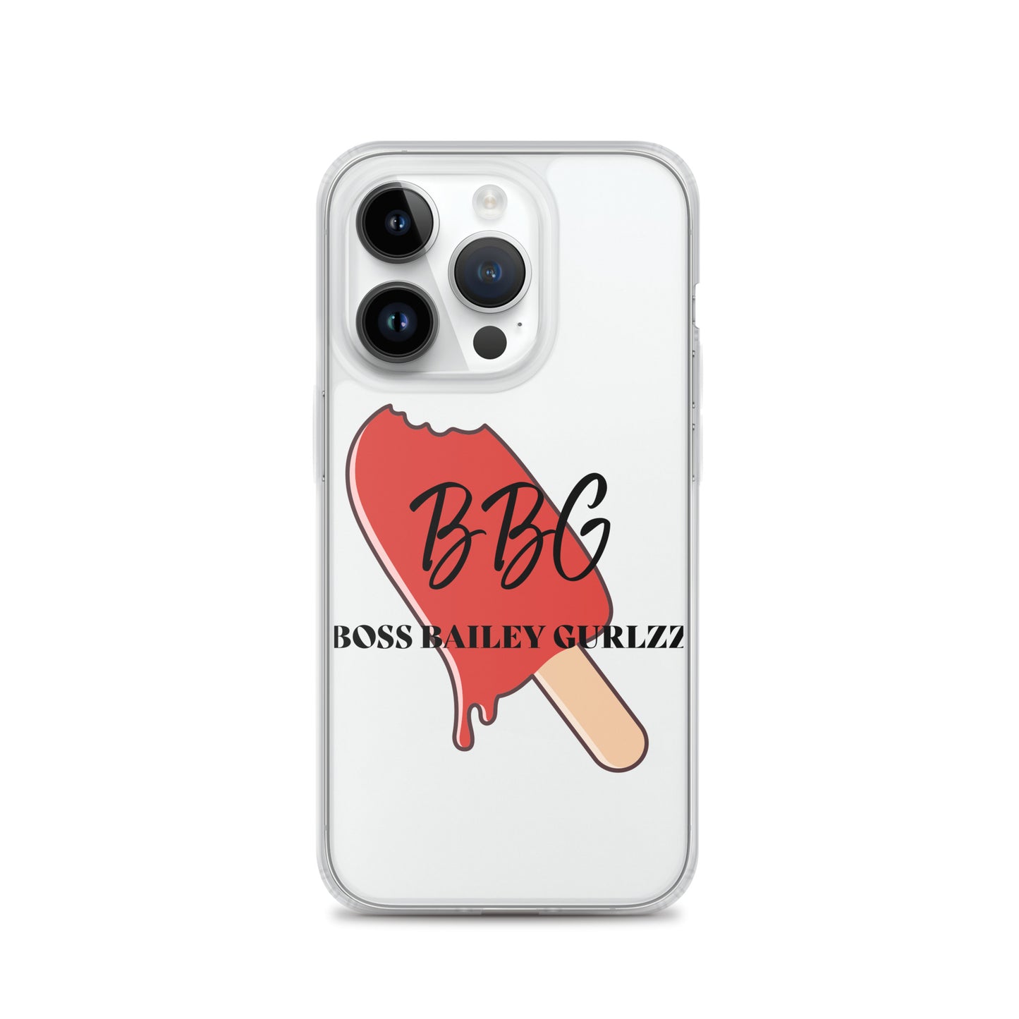 Boss Bailey Gurlzz iPhone Clear Case