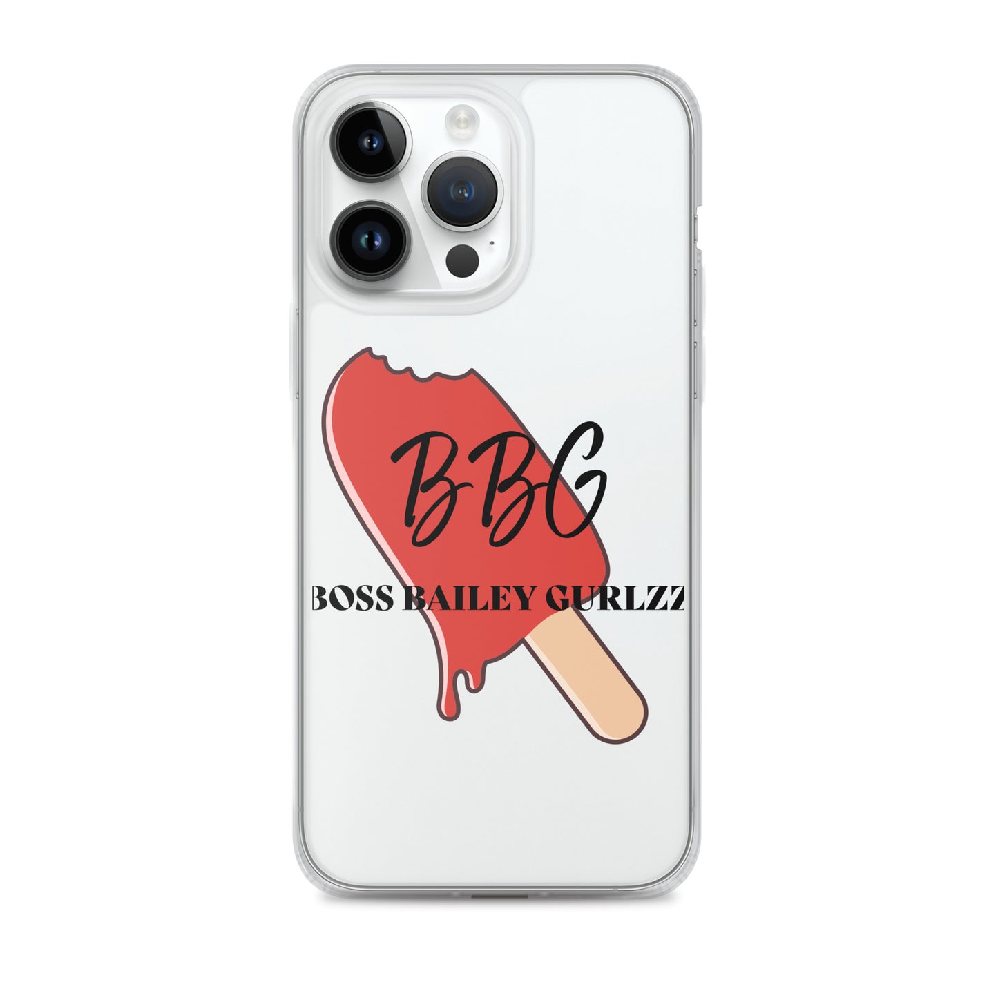 Boss Bailey Gurlzz iPhone Clear Case