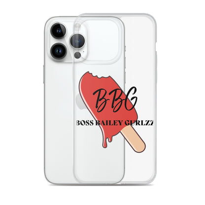 Boss Bailey Gurlzz iPhone Clear Case