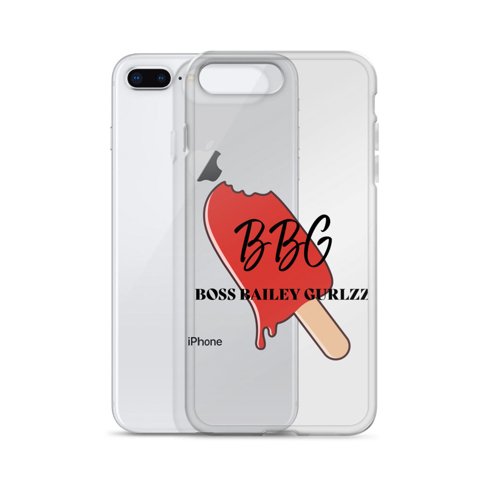 Boss Bailey Gurlzz iPhone Clear Case