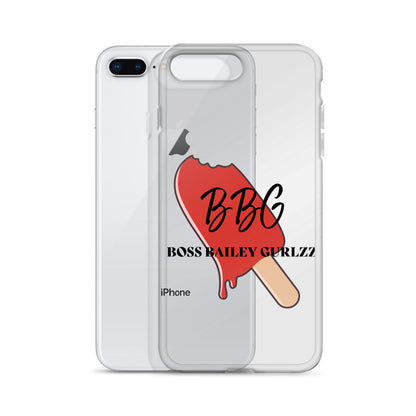 Boss Bailey Gurlzz iPhone Clear Case