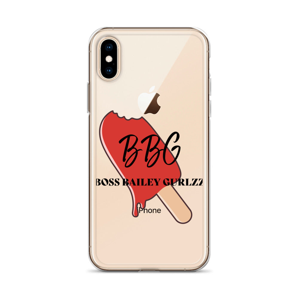 Boss Bailey Gurlzz iPhone Clear Case