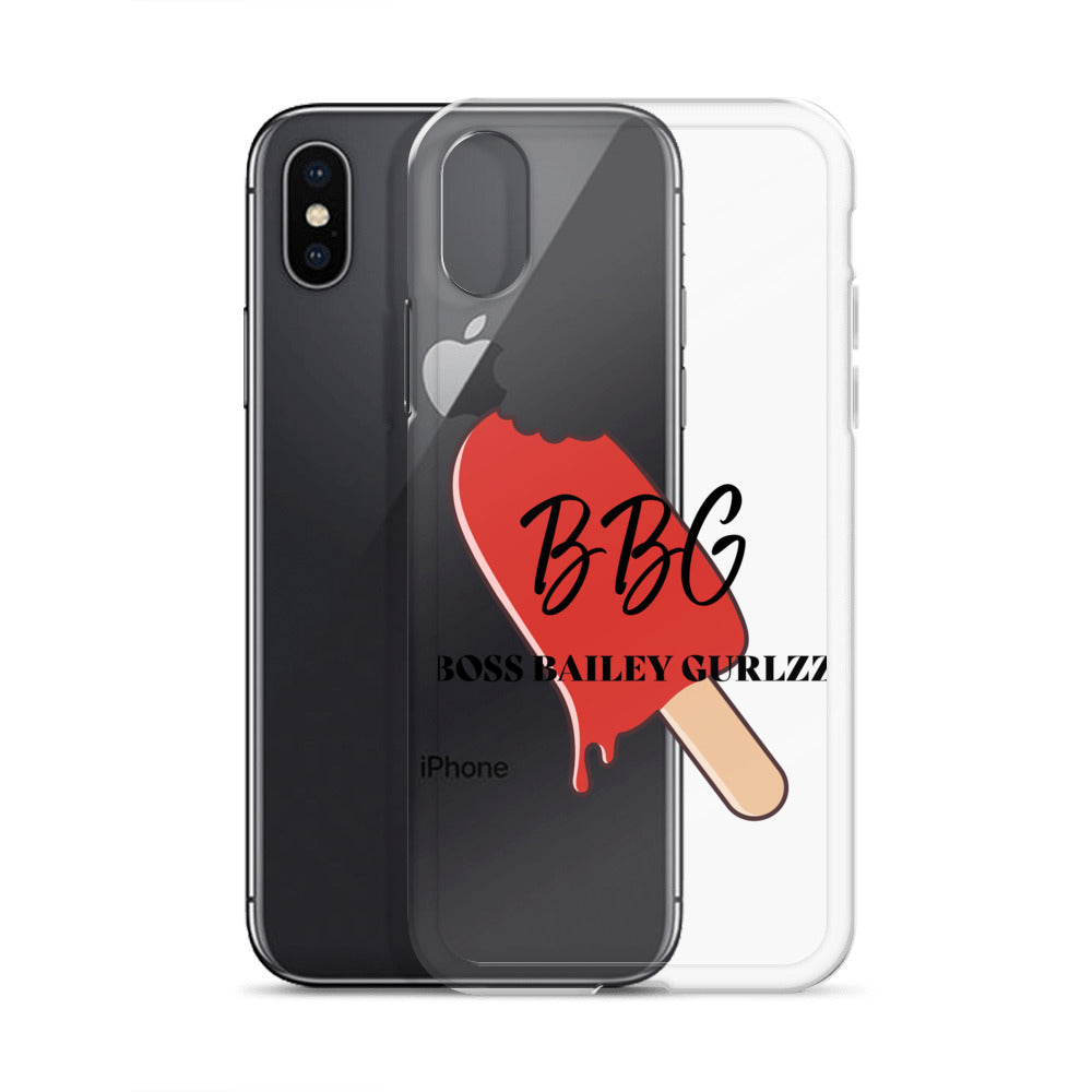 Boss Bailey Gurlzz iPhone Clear Case