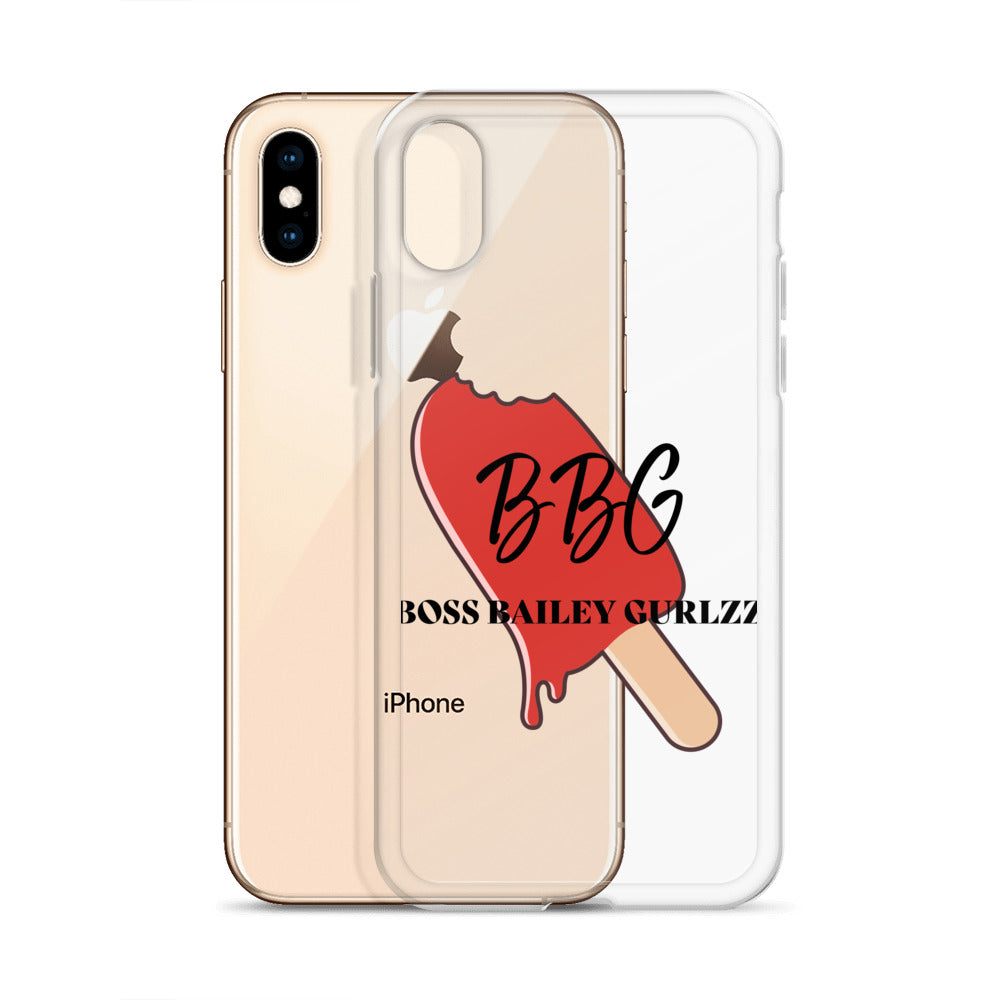 Boss Bailey Gurlzz iPhone Clear Case