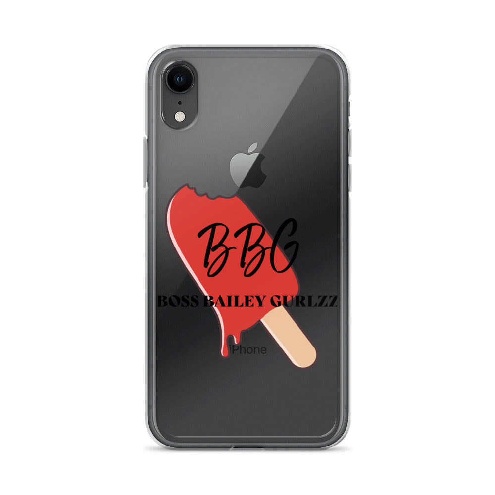 Boss Bailey Gurlzz iPhone Clear Case