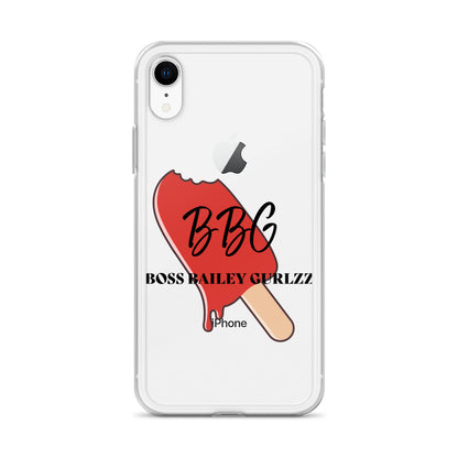 Boss Bailey Gurlzz iPhone Clear Case