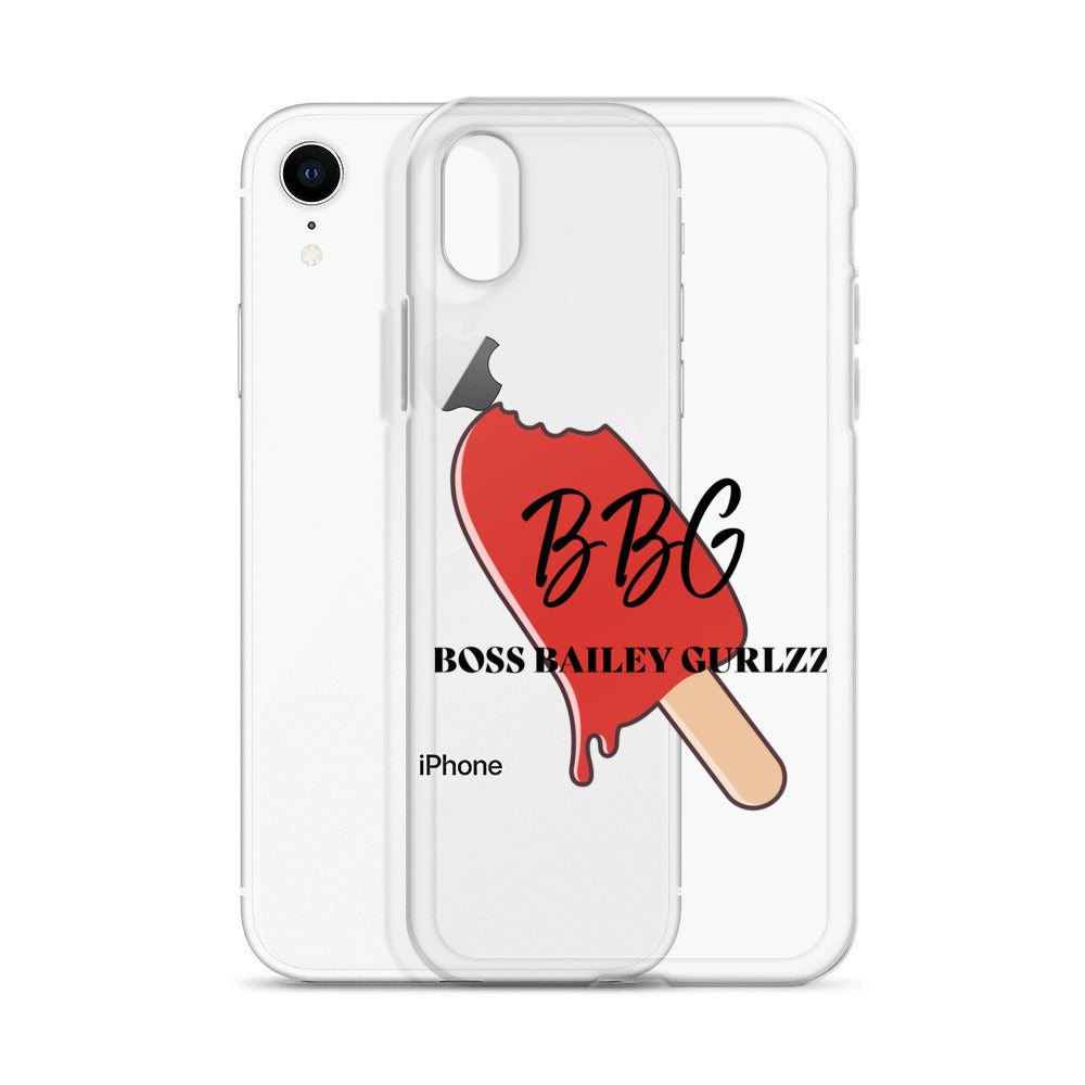 Boss Bailey Gurlzz iPhone Clear Case