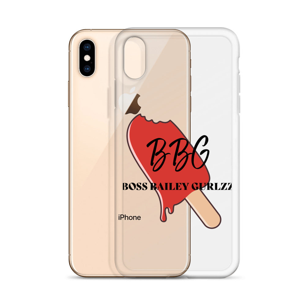 Boss Bailey Gurlzz iPhone Clear Case