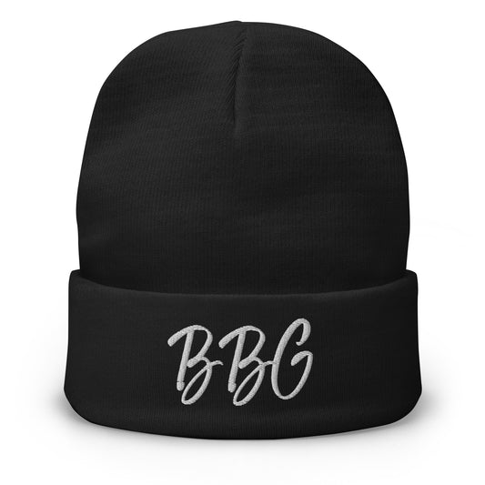 Boss Bailey Gurlzz Black Embroidered Beanie