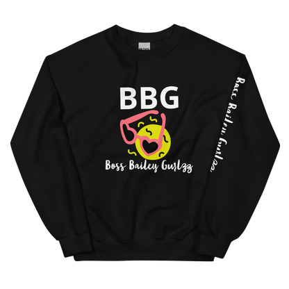 Boss Bailey Gurlzz Heart Emoji Unisex Sweatshirt