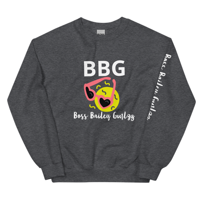 Boss Bailey Gurlzz Heart Emoji Unisex Sweatshirt