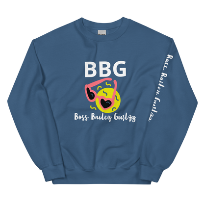 Boss Bailey Gurlzz Heart Emoji Unisex Sweatshirt