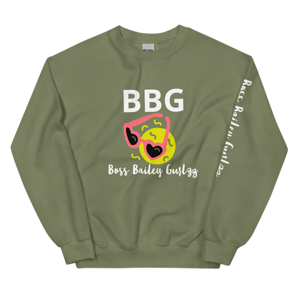 Boss Bailey Gurlzz Heart Emoji Unisex Sweatshirt