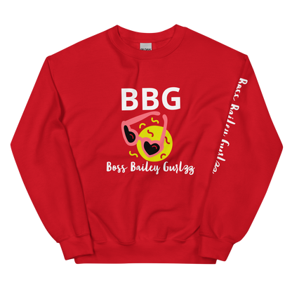 Boss Bailey Gurlzz Heart Emoji Unisex Sweatshirt