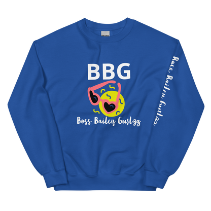 Boss Bailey Gurlzz Heart Emoji Unisex Sweatshirt