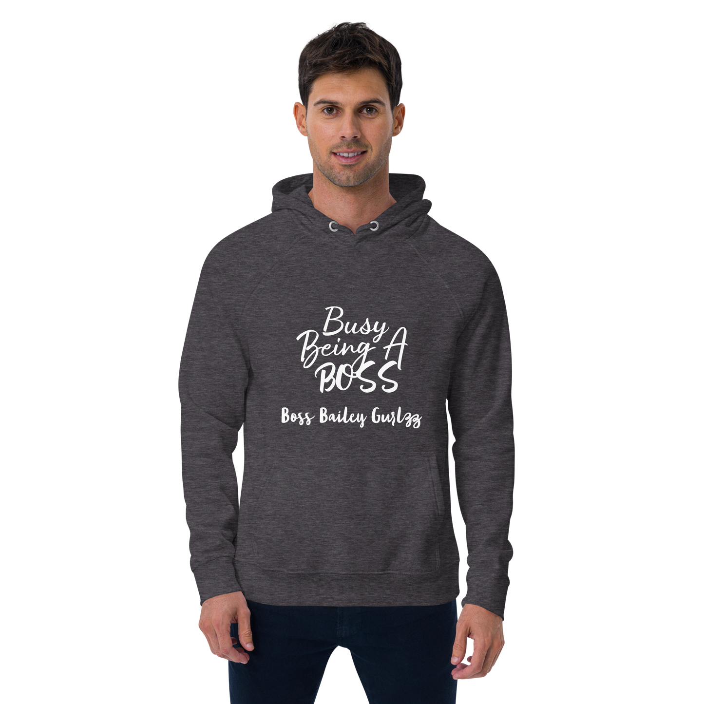 Boss Bailey Gurlzz Unisex eco raglan hoodie
