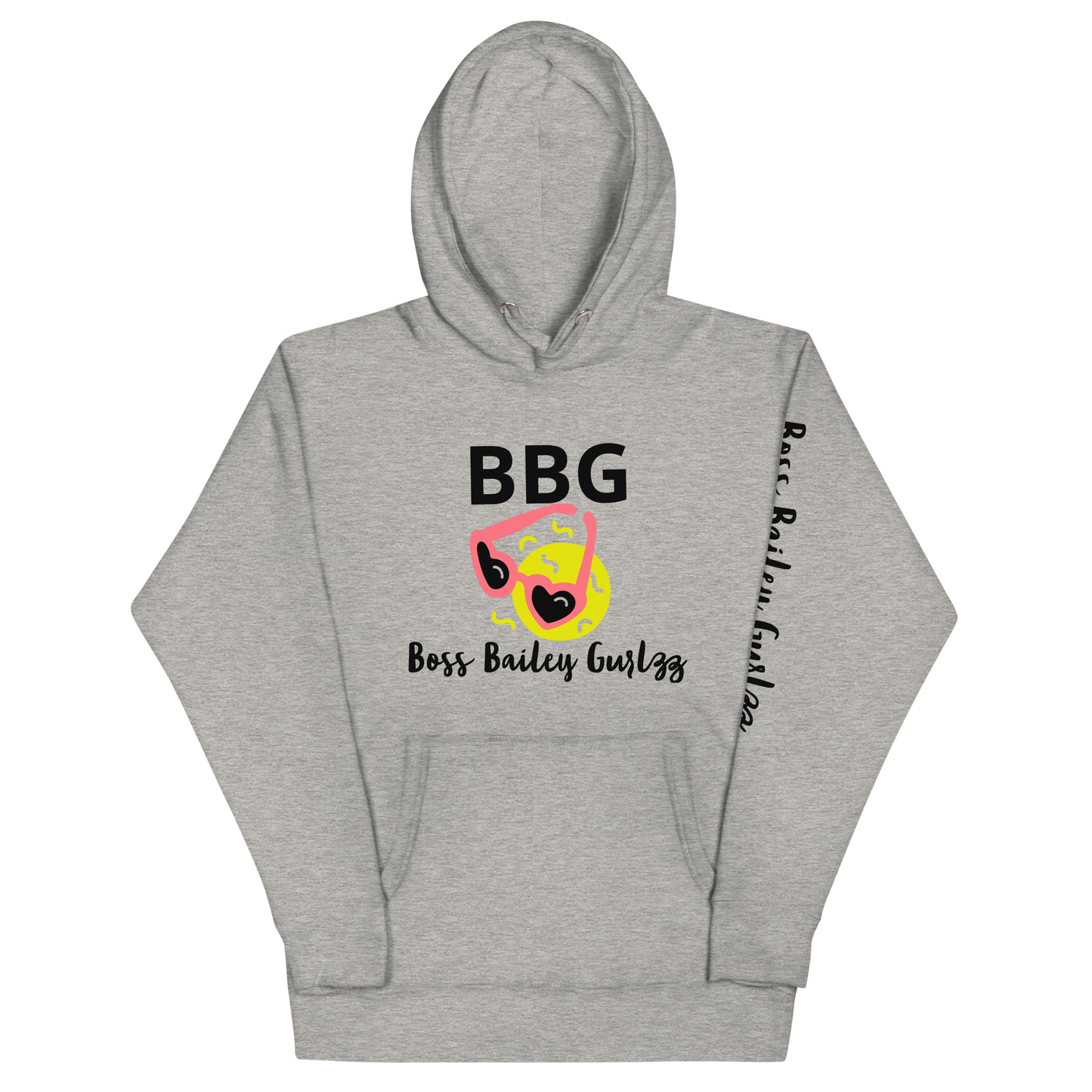 Boss Bailey Gurlzz Sunglasses Emoji Unisex Hoodie