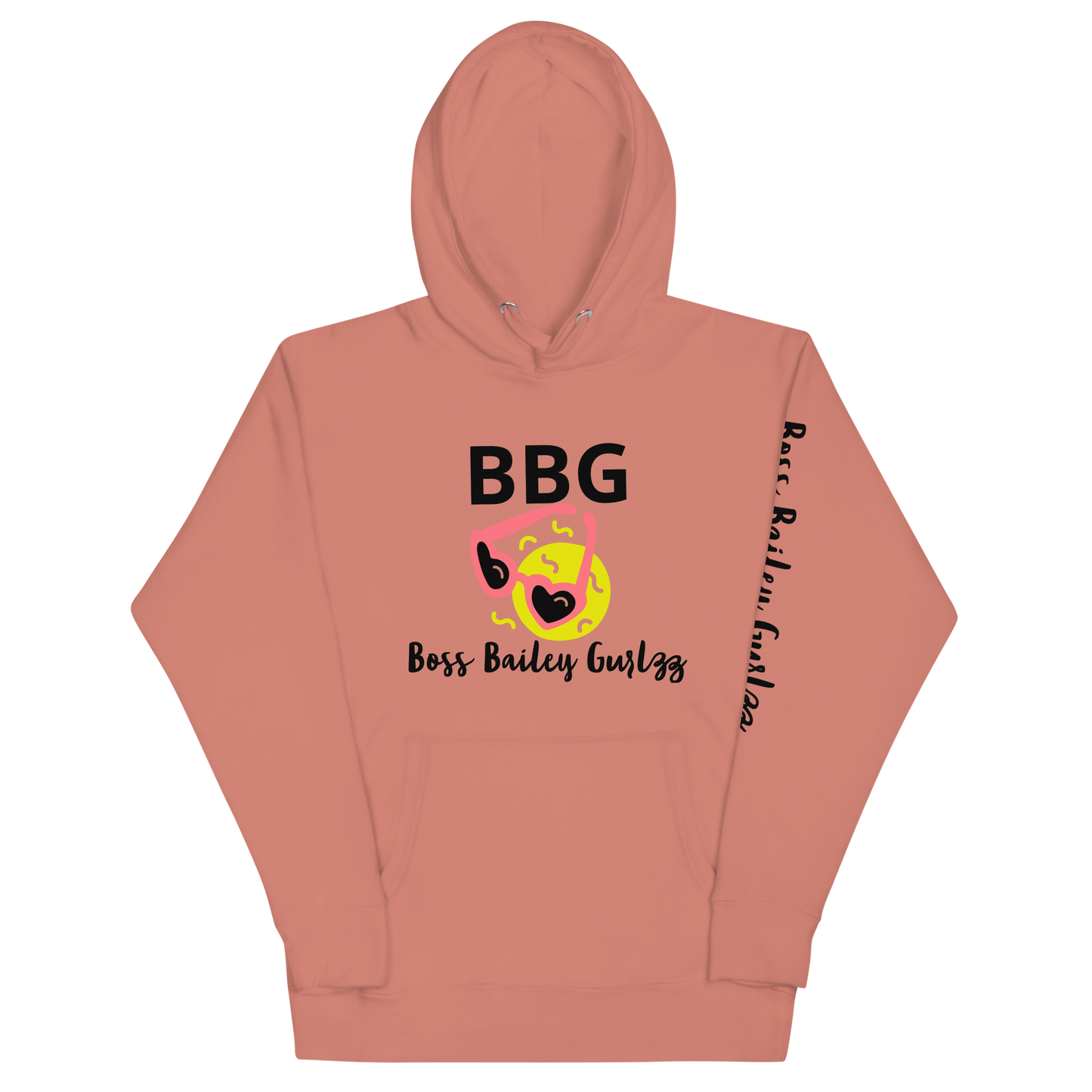 Boss Bailey Gurlzz Sunglasses Emoji Unisex Hoodie