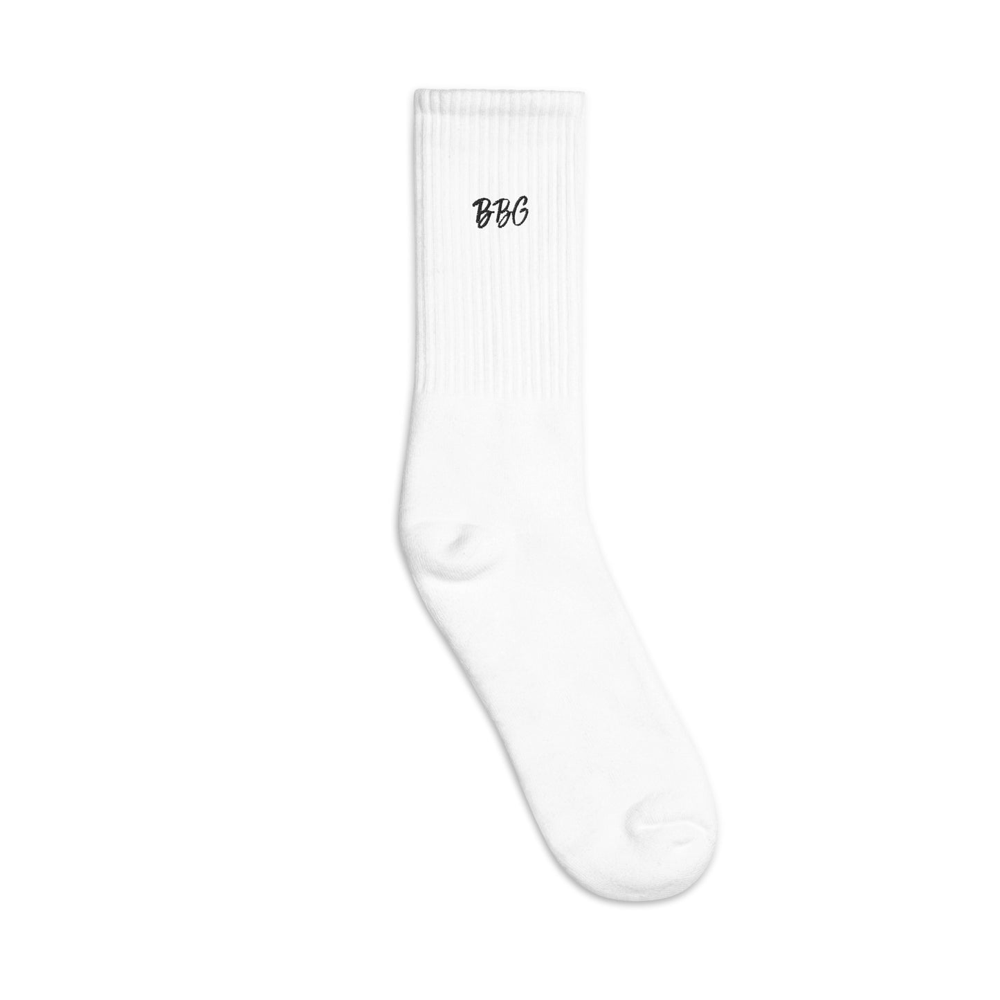 Boss Bailey Gurlzz White Embroidered Socks