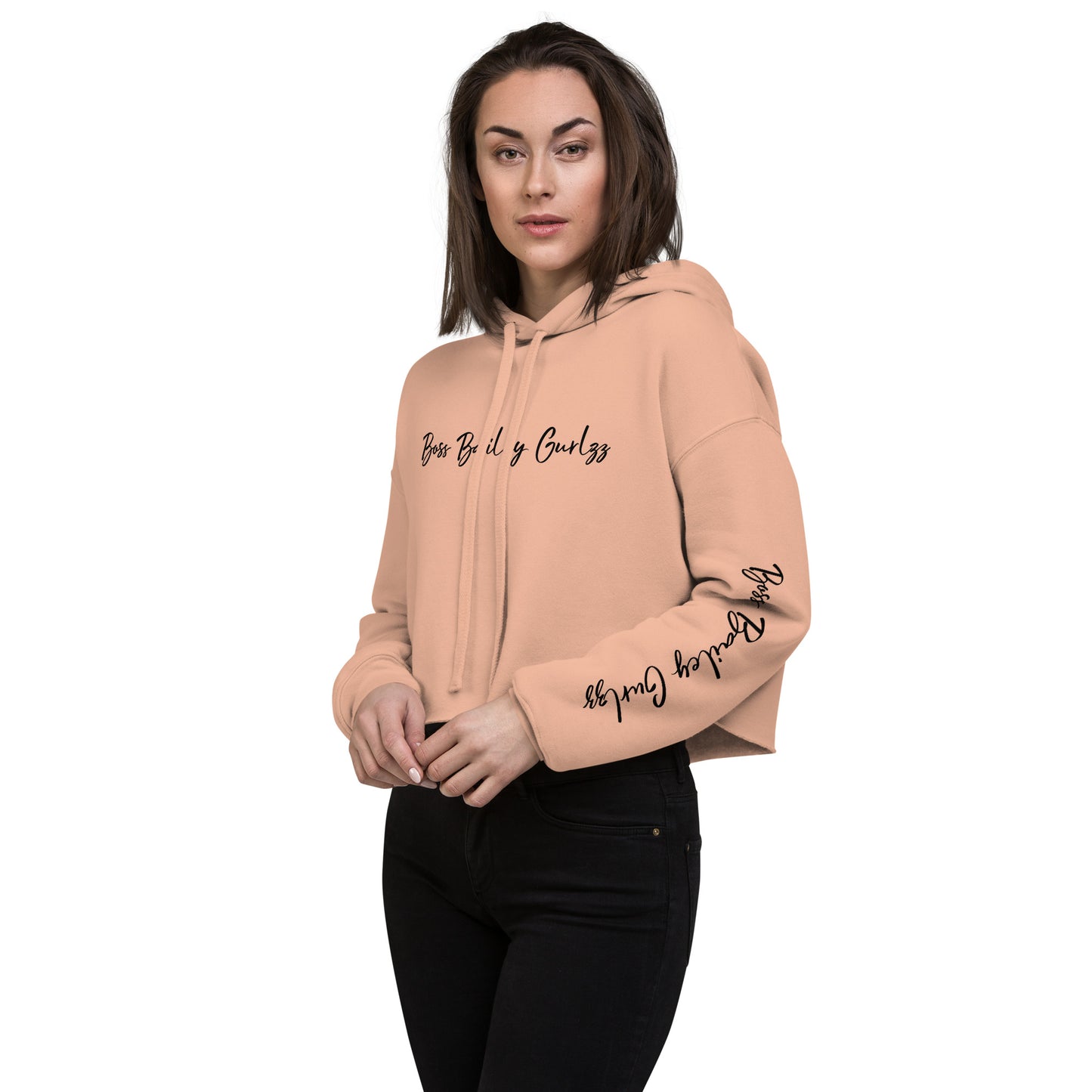 Boss Bailey Gurlzz Crop Hoodie